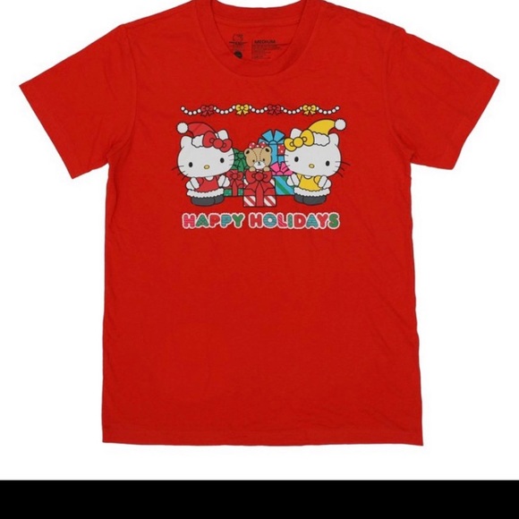 Hello Kitty HAPPY HOLIDAYS Christmas Pajama Set- Medium - Picture 5 of 12